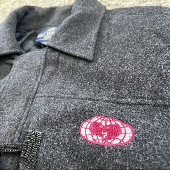 🔴Wu-Wear Jacket Size XL Wu-Tang Rare Raekwon Gza Gray Coat WuTang - Picture 2 of 16